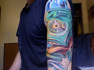 Illustration for article titled Vintage Gadget Tattoos